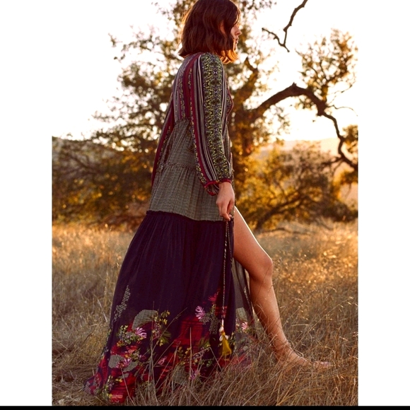 Anthropologie Dresses & Skirts - Anthro Bhanuni by Jyoti Tiered Maxi Dress.Size 10